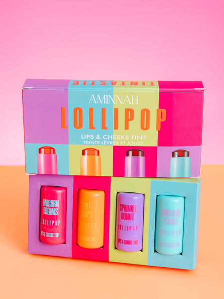 LOLLIPOP Lips & Cheeks Tints - GIFT SET-4