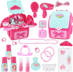 Play Makeup Toys with Backpack for Children