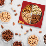 Nuts Gift Basket - Basket of Cravings Gourmet Nuts Collection Premium Mixed Nut