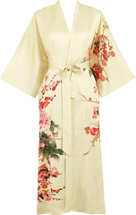 Women'S Satin Kimono Robes, Bathrobes, Pajamas, Loungewear